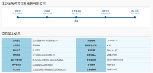 金智教育科創(chuàng)板IPO折戟 歷時十月終以“終止注冊”落幕，人工智能基礎(chǔ)軟件開發(fā)前景何去何從？